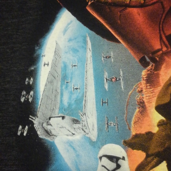 🔥🤖 Kylo Ren ✨️Star Wars Shirt Medium New Order Jedi 💎 Darth Vader Han Solo - Picture 4 of 11